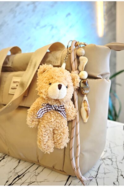 WITH-W Αξεσουάρ με αρκουδάκι, πέτρες και κορδόνια, διακοσμητικό, διακοσμητικό...