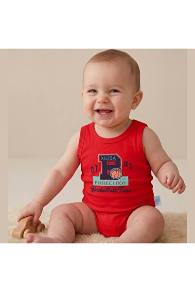jijek baby kids Baby Boy Basketball Themed Athlete Bodysuit - Zıbın