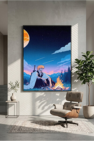 postercraft Poster din lemn Bleach Ichigo Kurosaki (fără ramă)