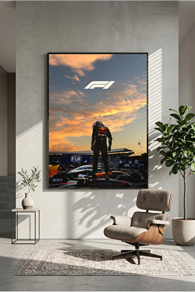 postercraft Poster F1 Iconic Modern cu Panou și Tablou "