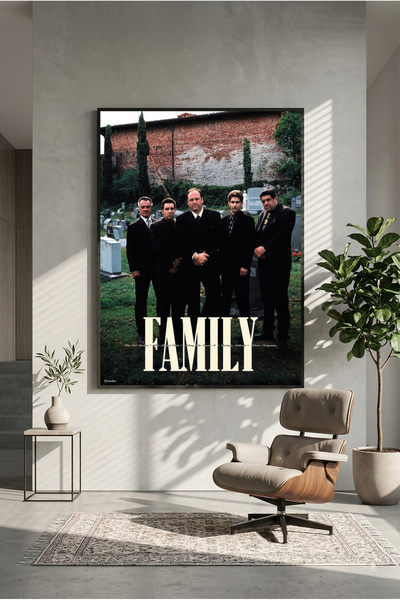 postercraft Poster modern tip tablou cu panouri ale Familiei Sopranos