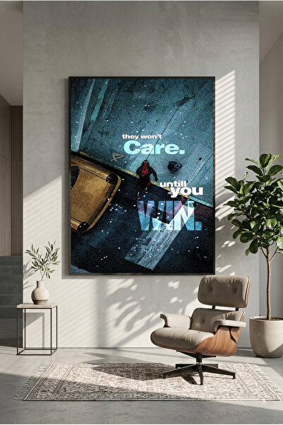 postercraft Neće ih biti briga dok ne pobediš - Drveni poster Spider-Man (bez...