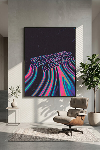 postercraft Totul se întâmplă pentru o rază. Artă modernă, tablou, poster.