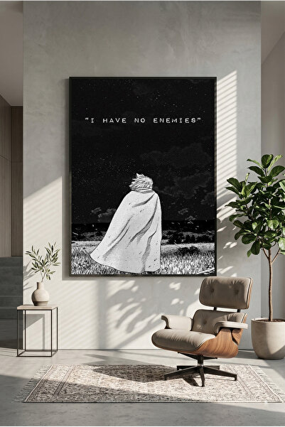 postercraft Vinland Saga I Have No Enemies Modern Panel Tablo Poster ( Çerçev...
