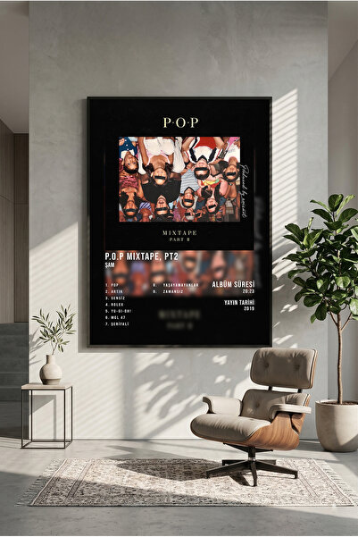 postercraft SHAM Pop Mixtape PT2 Design album Poster modern cu pictură pe panou