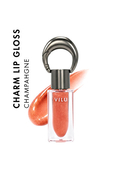 vilu Charm Lip Gloss Champagne - Peptit & Kolajen 5ml