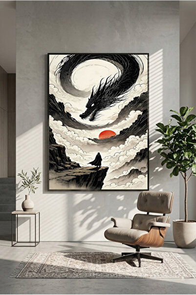 postercraft Dragon Sorcerer Art Wooden Tabletop Poster (Unframed)