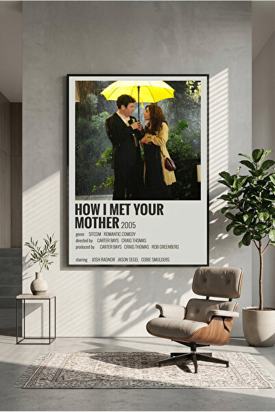 postercraft Kako sam upoznao vašu majku Ted x Lily Drveni poster (Bez okvira)
