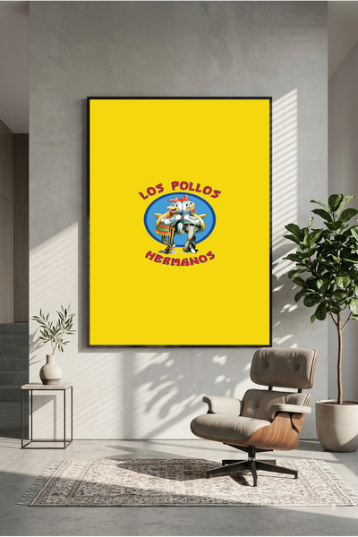 postercraft Los Pollos Hermanos Poster Tablou Modern Minimalist