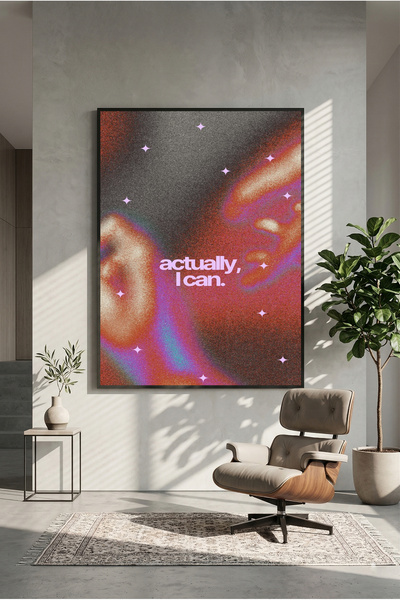 postercraft Poster motivațional din lemn (fără ramă)