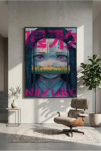 postercraft Κυνηγός Δαιμόνων Νεζούκο Καμάντο Μοντέρνα Αφίσα Τέχνης / Πίνακας "