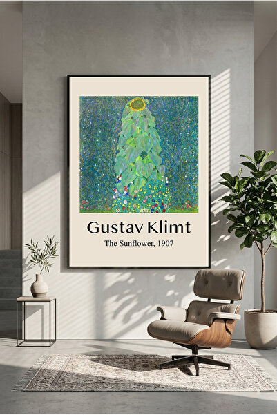 postercraft Густав Климт Слънчогледът Модерна панелна картина Плакат