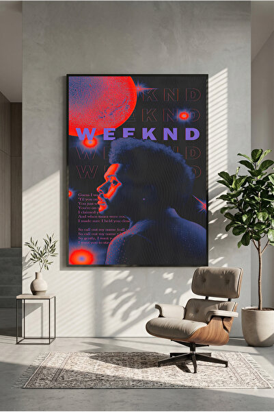postercraft The Weeknd Call Out My Name Drveni Poster (Bez Okvira)