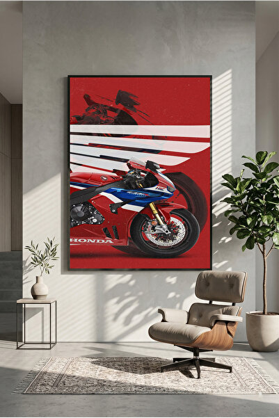 postercraft Honda CBR1000RR-R Fireblade drveni poster (bez okvira)