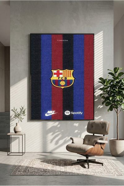 postercraft FC Barcelona Ahşap Tablo Poster (Çerçevesiz)