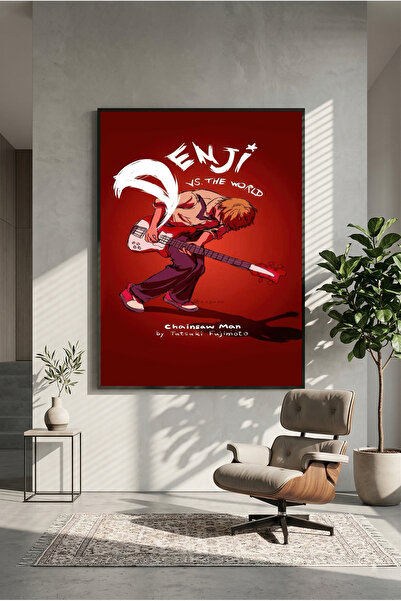 postercraft Chainsaw Man Denji vs Lumea Poster modern tip panou