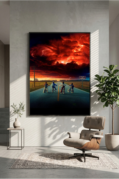 postercraft Stranger Things Καλώς ήρθατε στην Χόκινς Μοντέρνα Αφίσα Πίνακα/Τα...