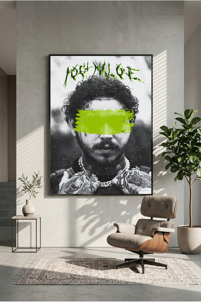 postercraft Poster modern cu pictură pe panou Post Malone