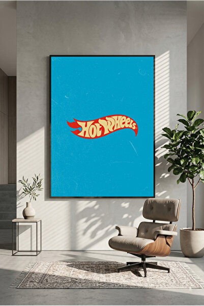 postercraft Wheels Retro Art Wooden Table Poster (Unframed)