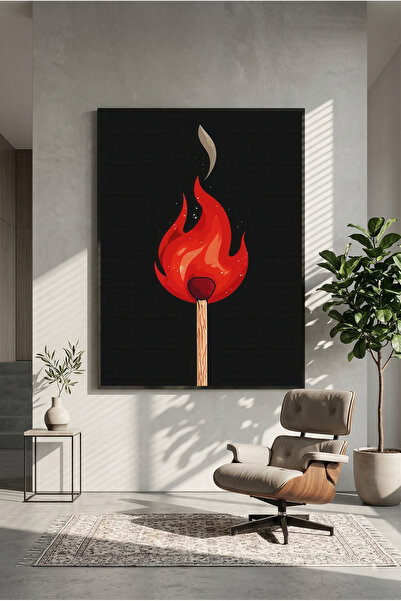 postercraft Match Art Wooden Table Poster (Unframed)