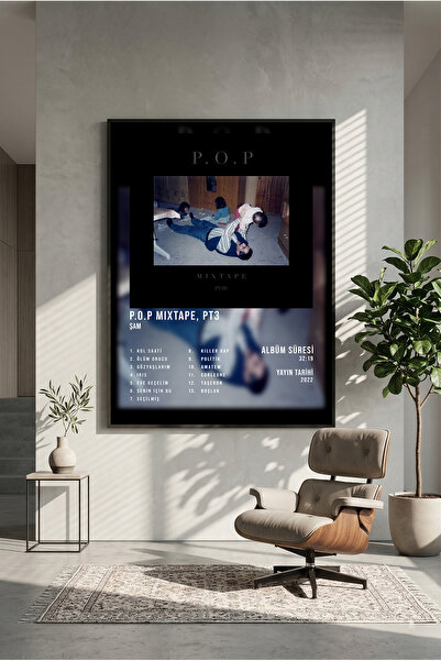 postercraft ŞAM Pop Mixtape PT3 Design album Poster modern cu pictură pe panou