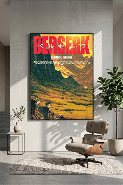 postercraft Poster de pictură pe lemn Berserk Kentaro Muira (fără ramă)