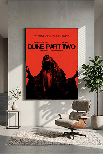 postercraft Dune Partea a Doua Poster Modern cu Imprimeu pe Panou
