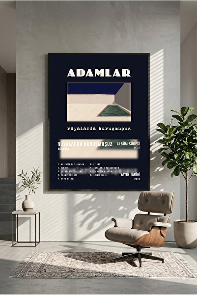 postercraft Poster cu pictură pe panou modernă cu design de album "Guys We're...