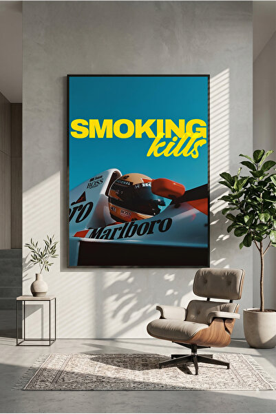postercraft Pušenje ubija - drveni poster sa slika Marlboro cigareta (bez okv...