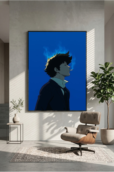 postercraft Cowboy Bepop Spike Spiegel Art Poster din lemn pentru pictură (fă...