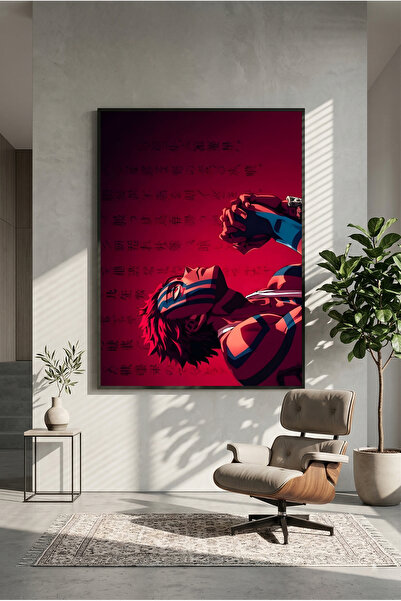 postercraft Κυνηγός Δαιμόνων Ακάζα Τέχνη Μοντέρνο Πάνελ Πίνακας Αφίσα "