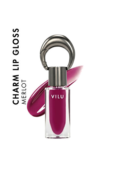 vilu Charm Lip Gloss Merlot - Peptit & Kolajen 5ml