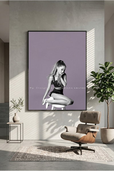 postercraft Ariana Grande album "My Everything" drveni poster sa slikom (bez ...