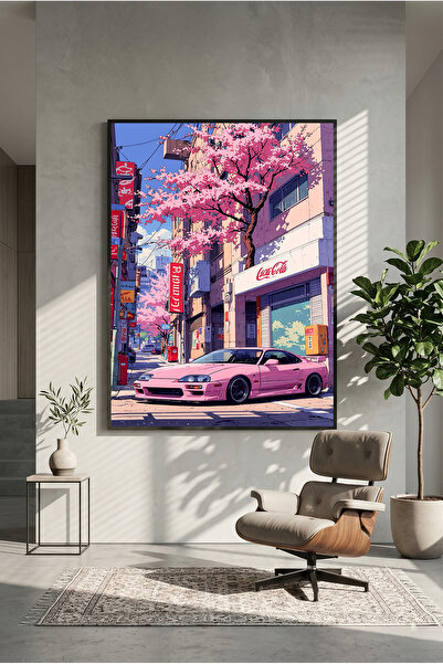 postercraft Toyota Supra x Coca Cola Artă Japoneză Panou Modern Poster de Tablou