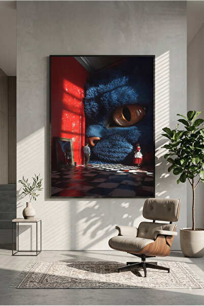 postercraft Poster gigant din lemn cu artă scoțiană (fără ramă)