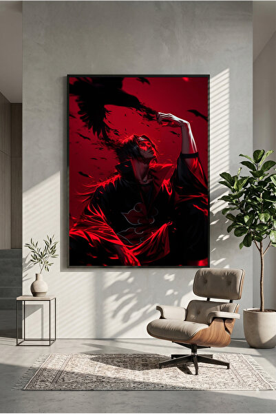 postercraft Naruto Itachi Uchiha x Crows Artă Modernă Tablou pe Panou Poster