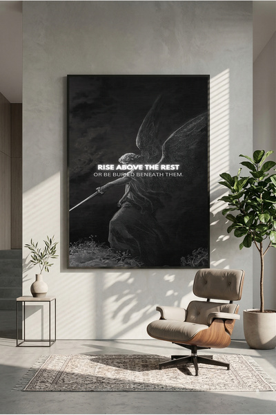 postercraft Ridică-te deasupra altelei Artă Modernă Tablou Panou Poster