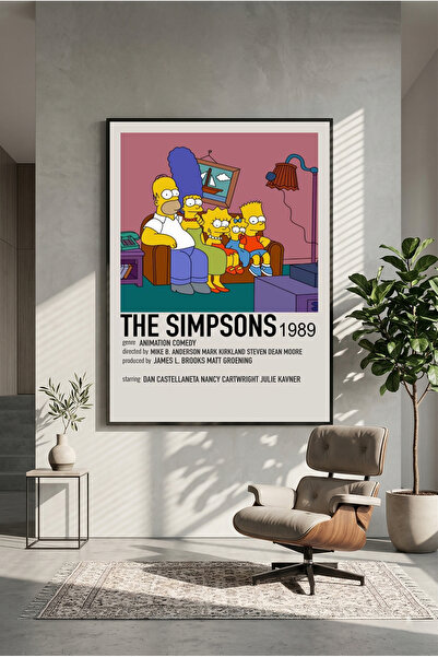 postercraft Семейство Симпсън 1989 Модерен плакат-картина