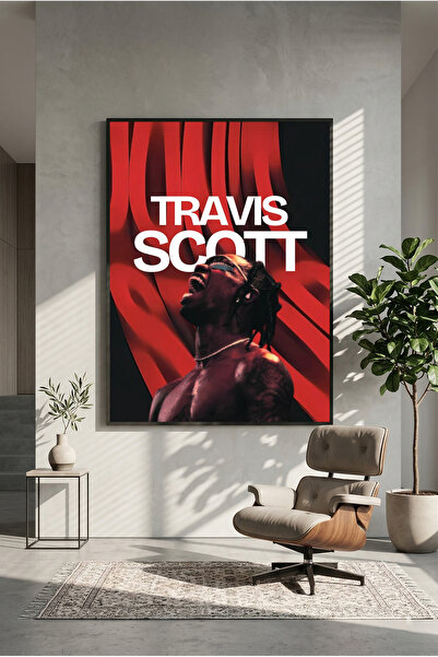 postercraft Poster modern cu pictură pe panou Travis Scott