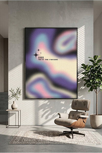 postercraft 1111 Trust the Universe Modern Panel Table Poster