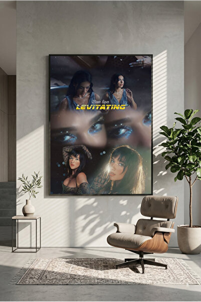 postercraft Dua Lipa Levitirajući drveni poster sa slikom (bez okvira)