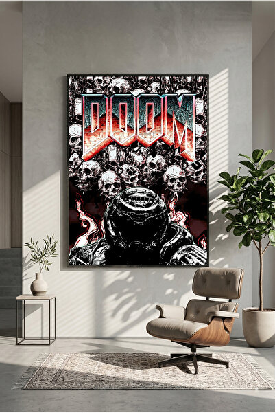 postercraft Poster Doom Modern cu Panou Decorativ