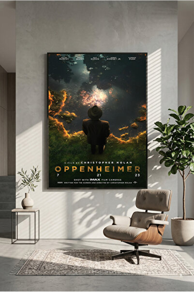 postercraft Drveni poster sa slikom Oppenheimera (bez okvira) 2