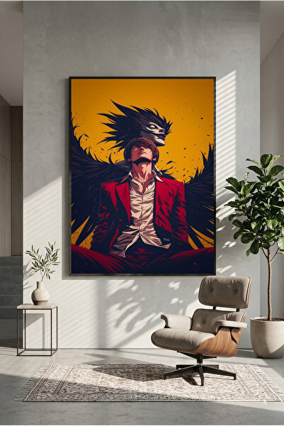 postercraft Death Note Yagami Light x Ryuk Art Drveni poster sa slikom (bez o...