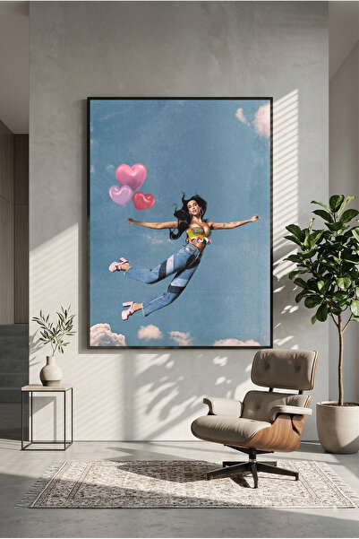 postercraft Poster din lemn Dua Lipa (fără ramă)