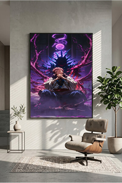 postercraft Τζουτζούτσου Καϊζέν Ριόμεν Σούκουνα Μοντέρνα Αφίσα Τέχνης 2