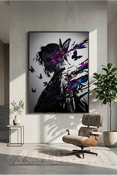 postercraft Ξύλινη αφίσα τέχνης Demon Slayer Shinobu Kocho (Χωρίς πλαίσιο) 2