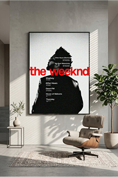 postercraft The Weeknd Δημοφιλή Τραγούδια Μοντέρνα Αφίσα Πίνακα