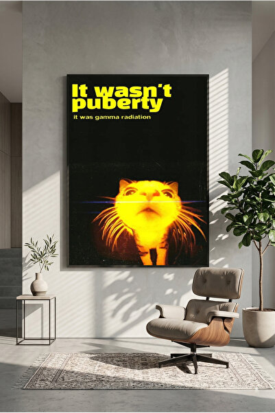postercraft Ea era radiație gamma. Panou modern, tablou, poster.