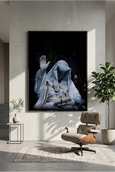 postercraft Kingdom of Heaven Baldwin IV Icon Modern Panel Tablo Poster ( Çer...